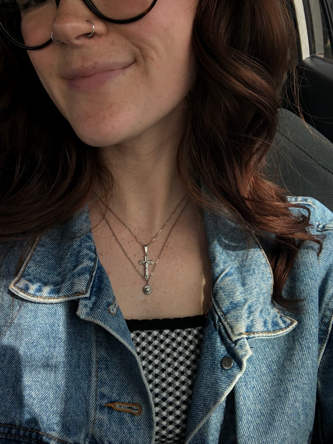 Customer photo review of Eucharist Necklace