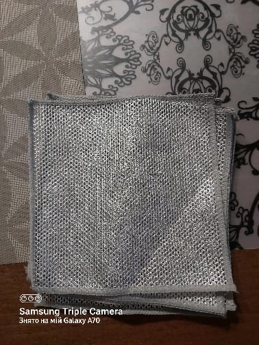 Customer photo review of Magic Dishcloth