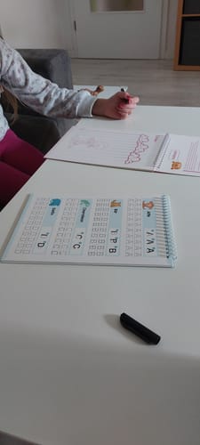 Customer photo review of Magische Übungshefte