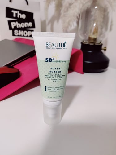 Customer photo review of Super Screen - SPF 50+