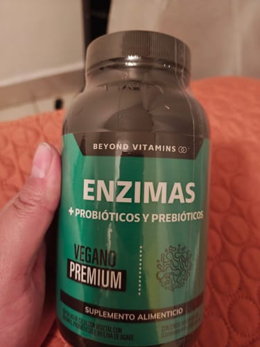 Customer photo review of Enzimas + probióticos Y prebióticos 180 Caps
