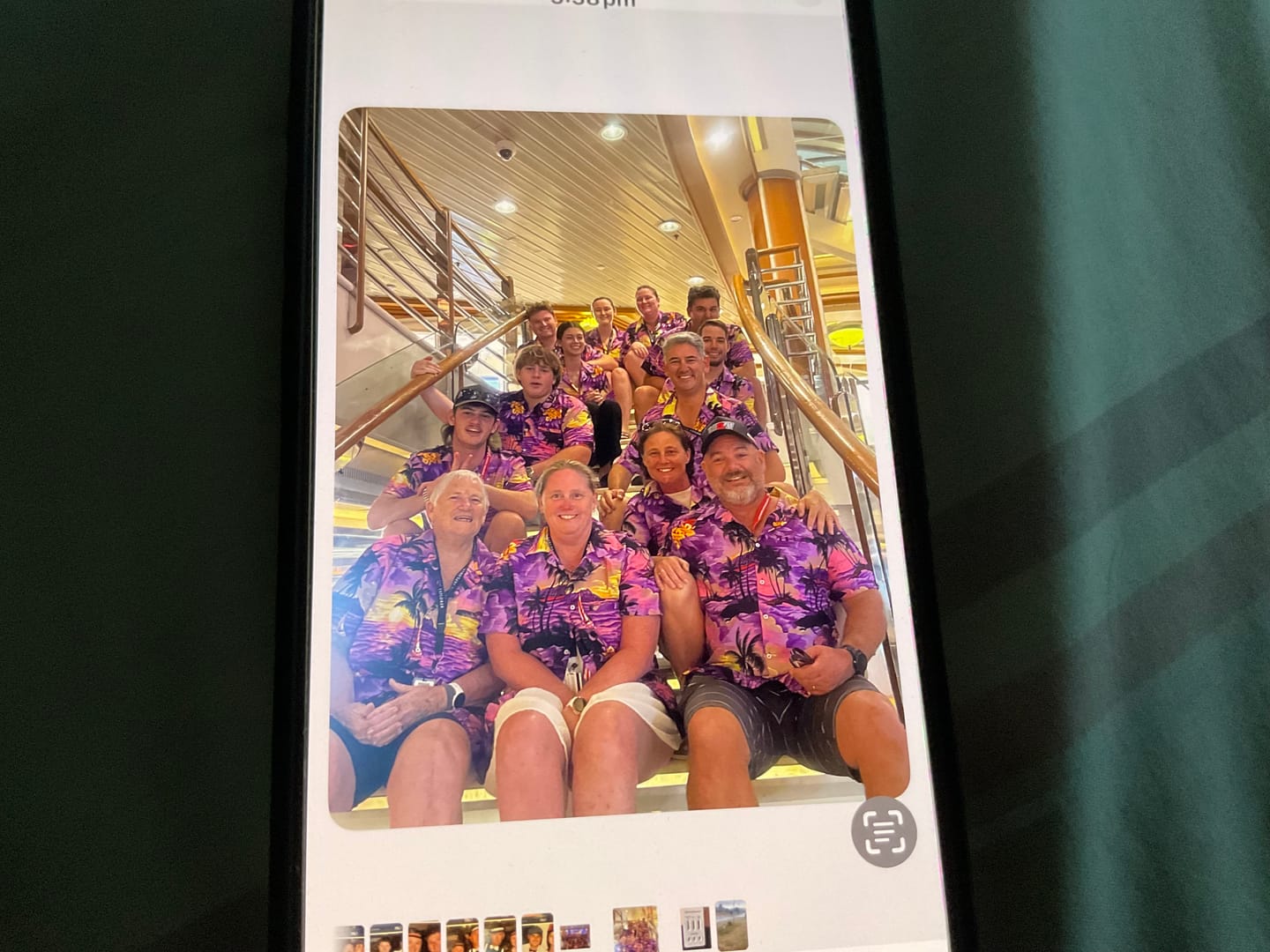 Customer photo review of Sunset Purple Adult Shirt