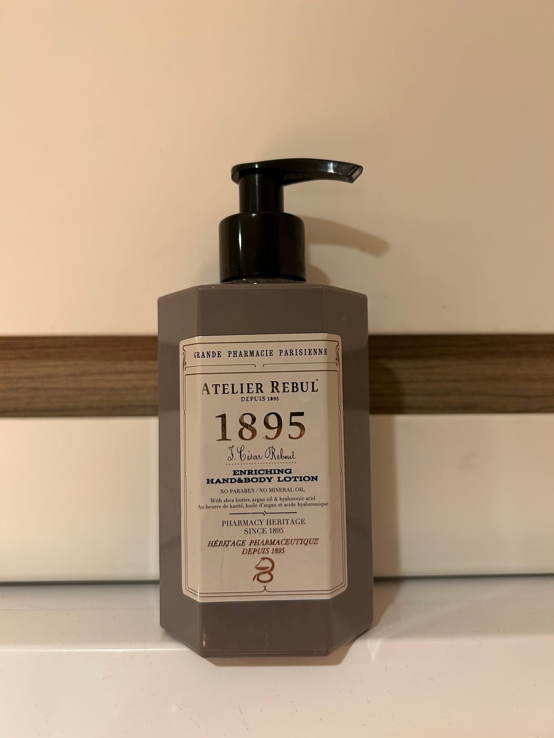 Customer photo review of 1895 Hand & Body Lotion 250ml