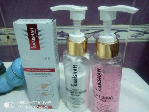 Customer photo review of Complete Fairness Radiance Bundle: Whitening Trio