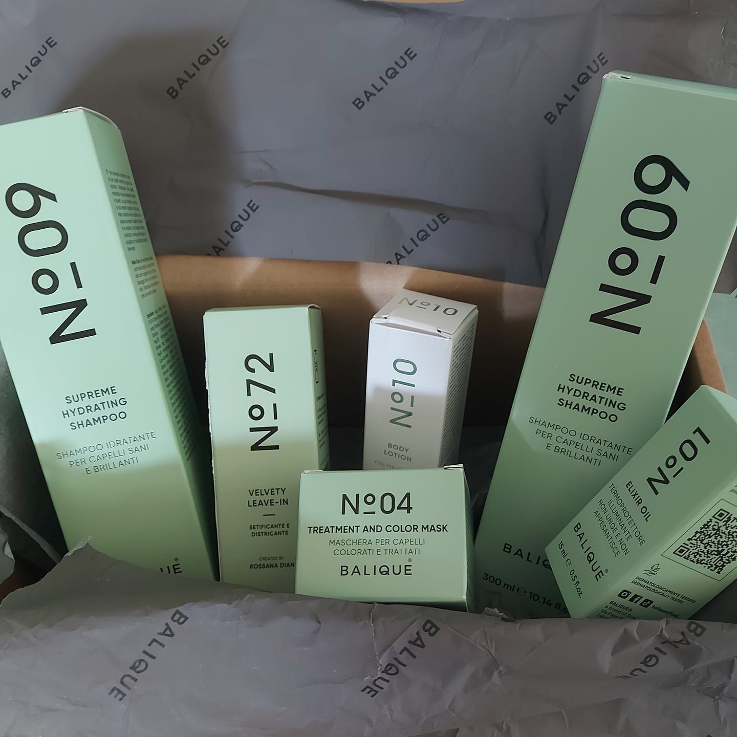 Customer photo review of N°72 - VELVETY LEAVE-IN