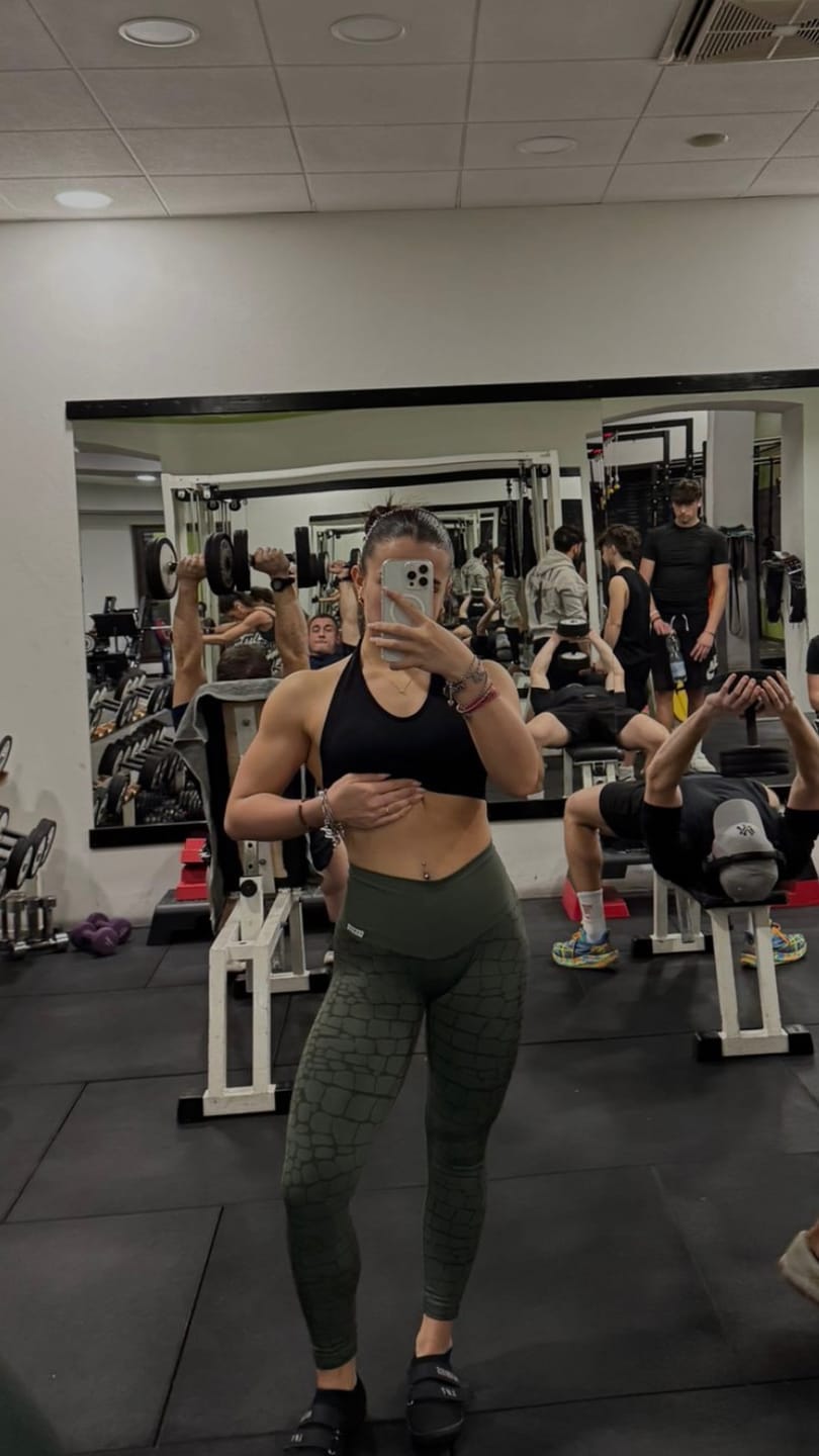 Customer photo review of Leggings All-up Cocco Verde