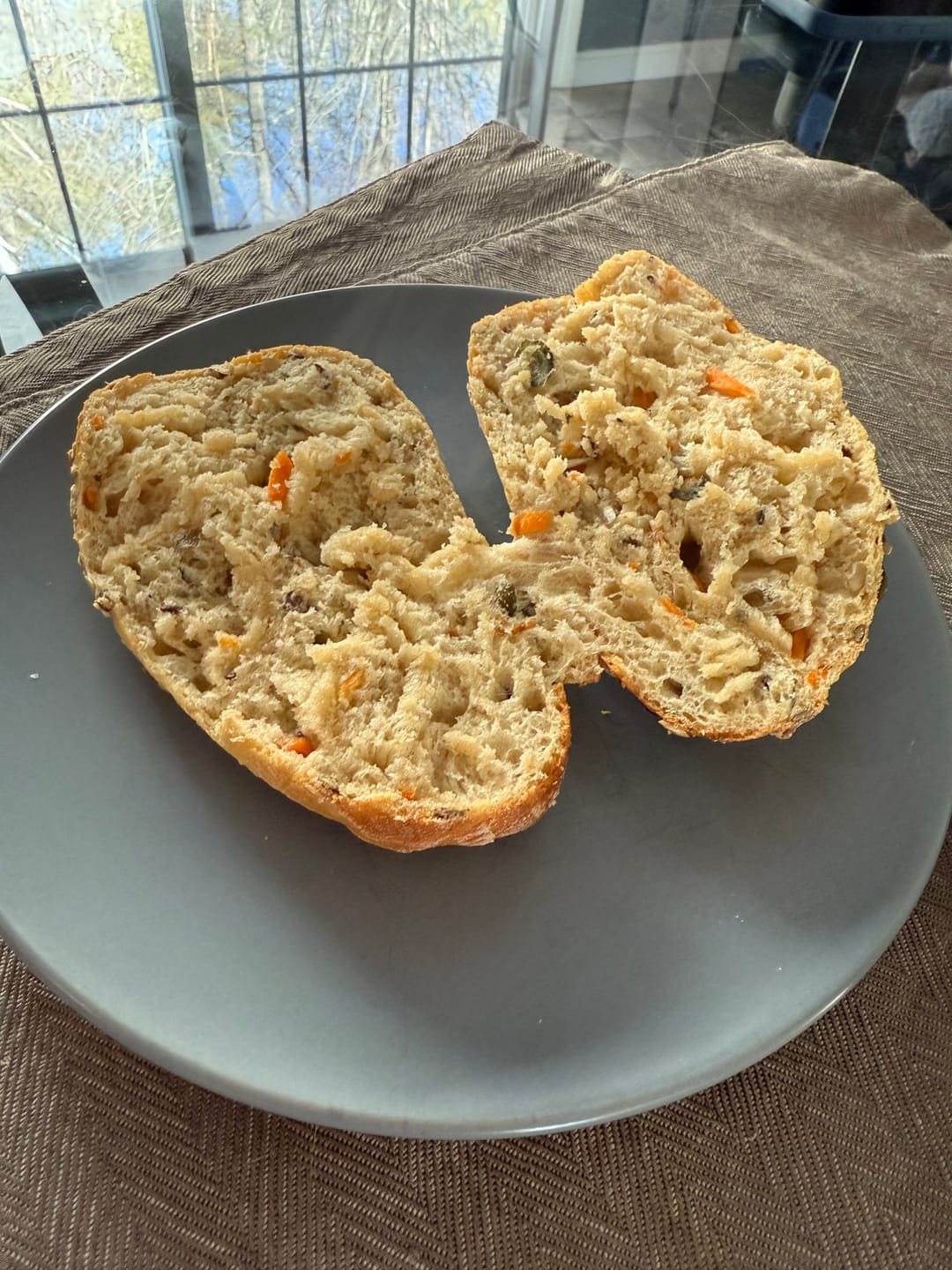 Customer photo review of Potato Carrot Rolls (5 pack)