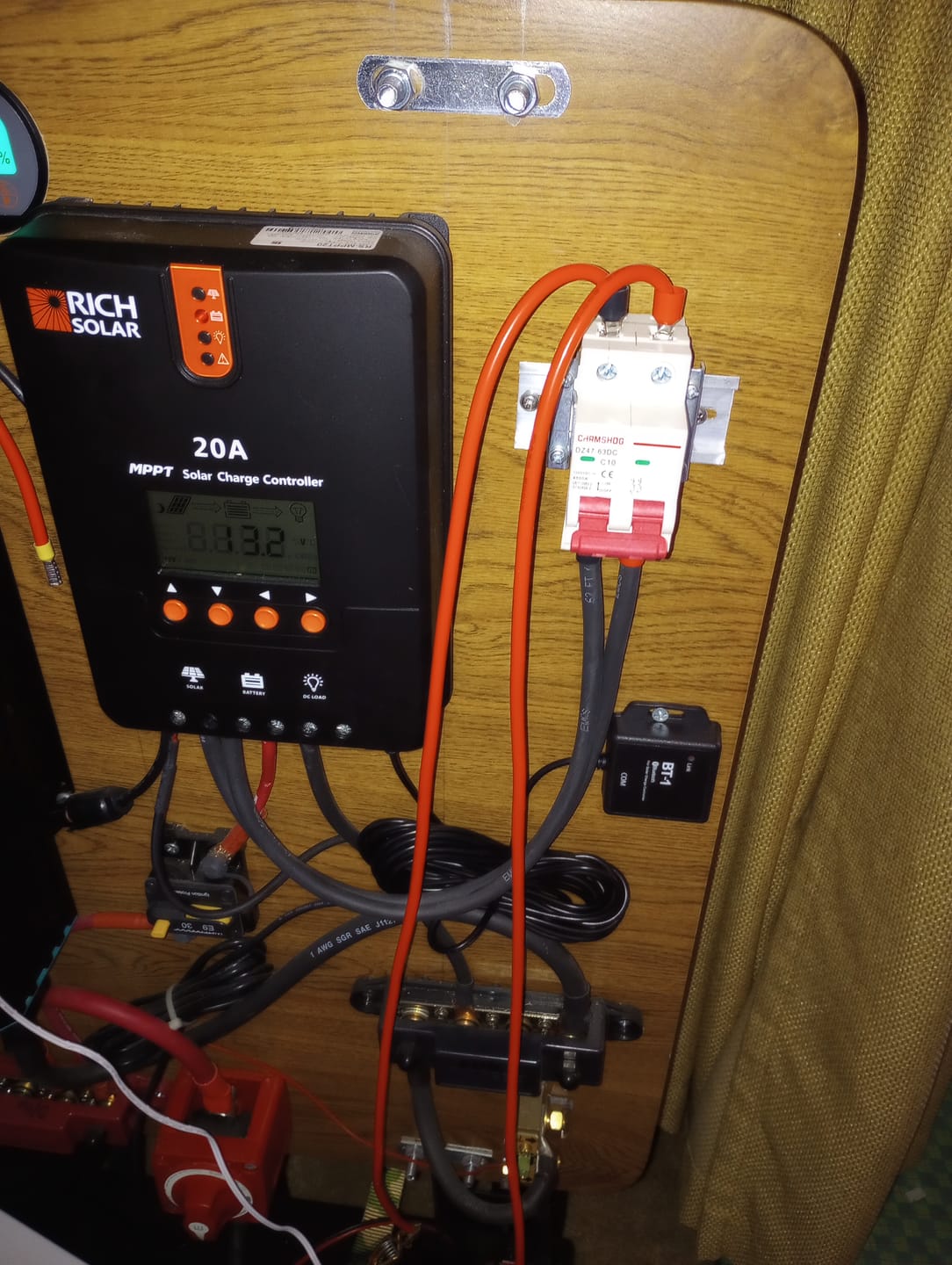 Customer photo review of BT-1 Module | Bluetooth Module for Solar Charge Controllers | Only for 20/30/40/60A MPPT Models
