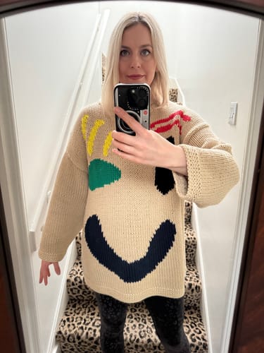 Customer photo review of Feel Good Hand Knit Jumpers