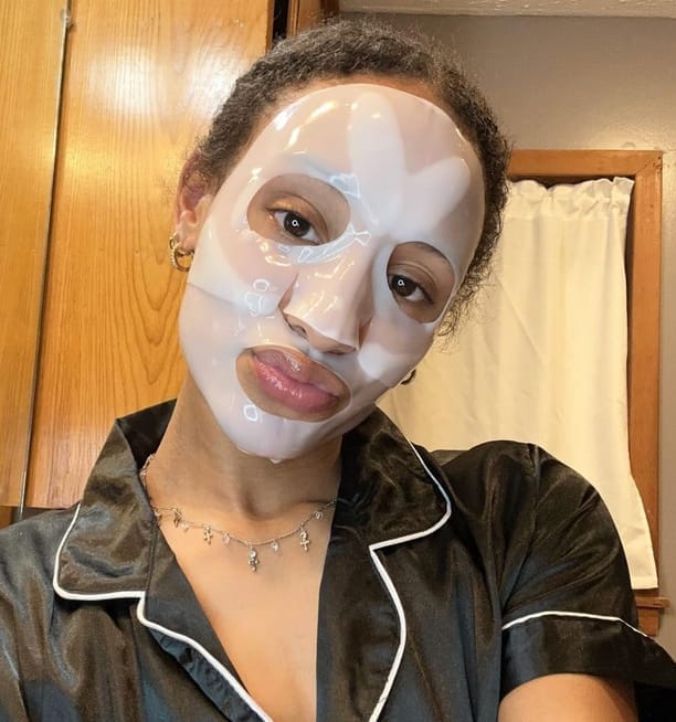 Customer photo review of Bio-collagen mask