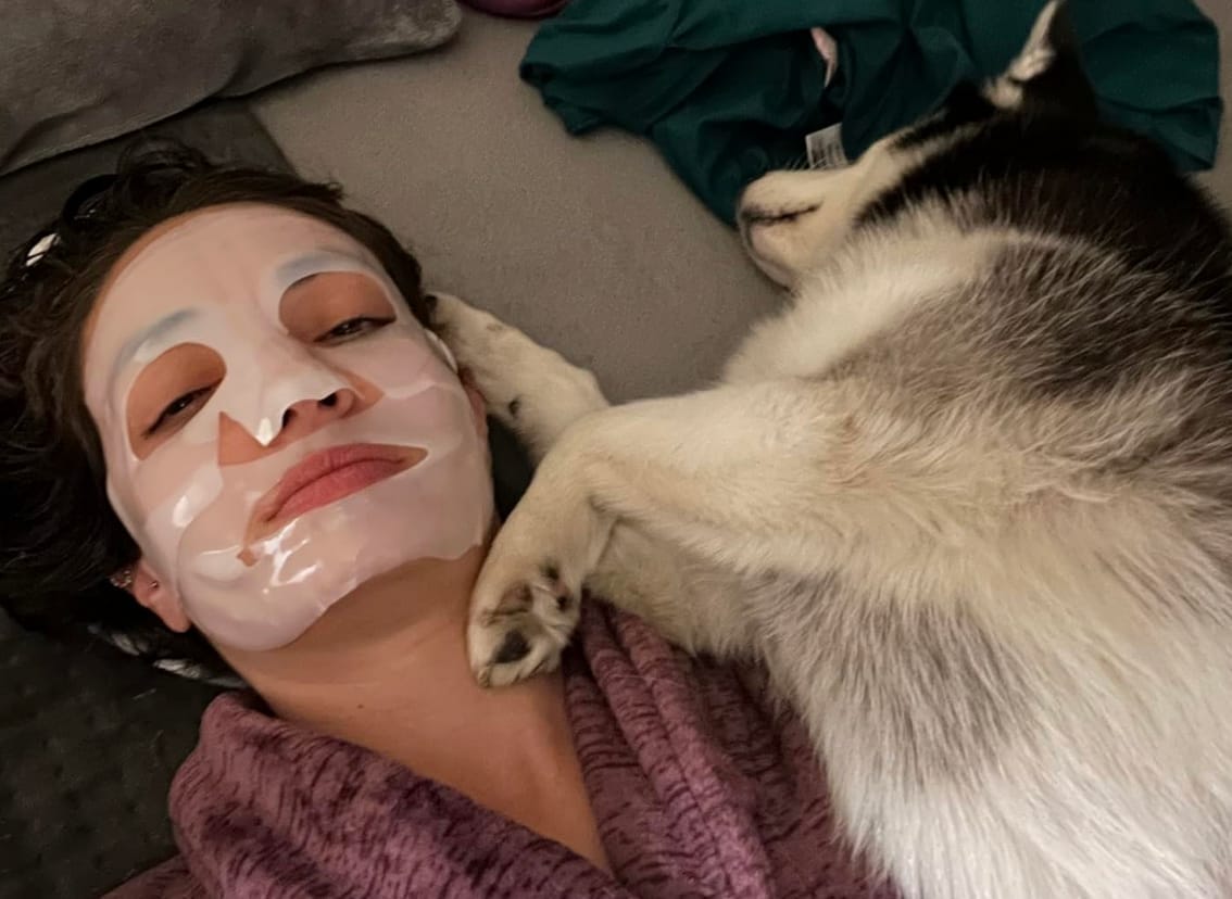 Customer photo review of Bio-collagen mask