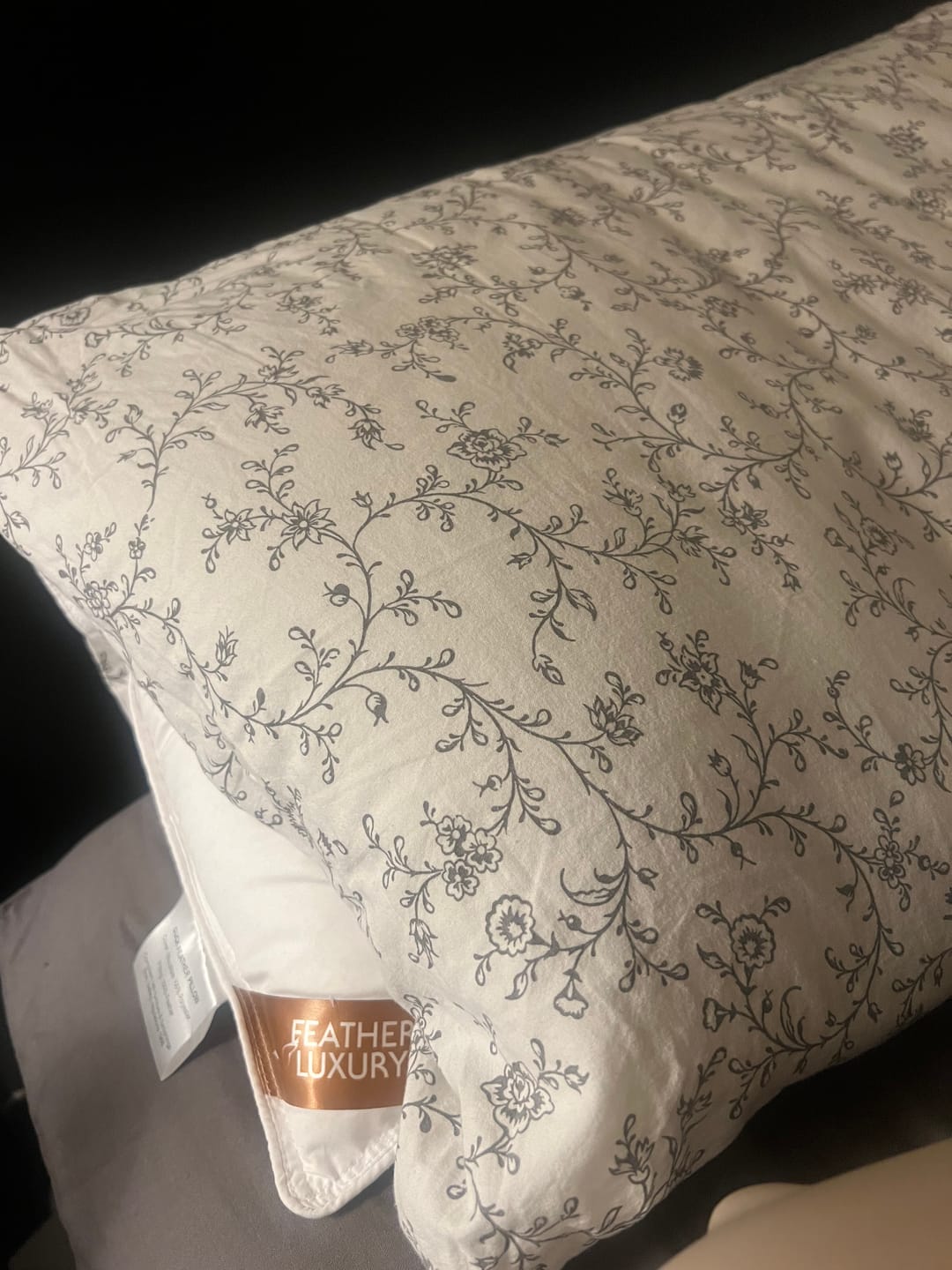 Customer photo review of Duck Feather Pillow