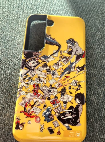 Customer photo review of Mania Samsung Case