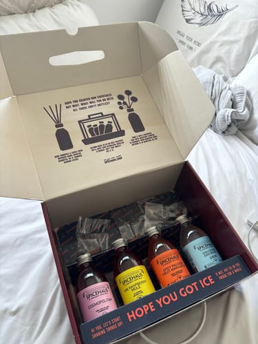 Customer photo review of מארז מתנה לחברה הכי טובה