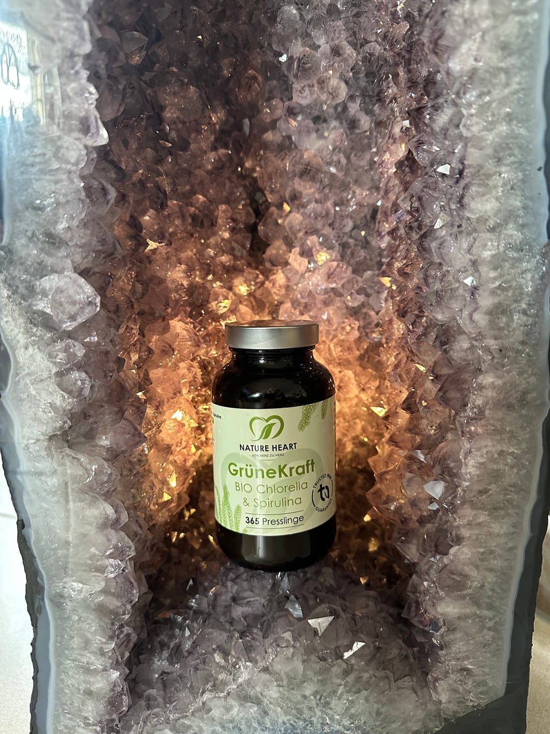 Customer photo review of Grüne Kraft - Bio Chlorella & Spirulina
