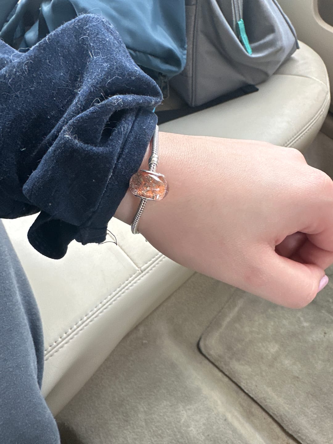 Customer photo review of Solid Color Bead with Cremains