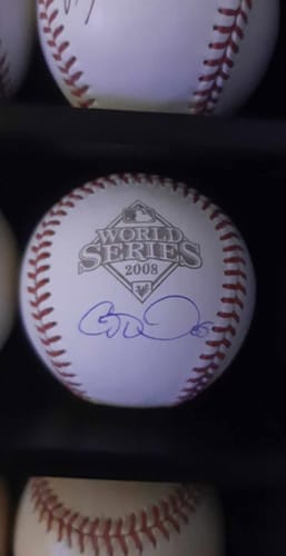 Customer photo review of Cole Hamels Autograph Signing