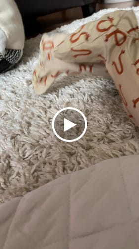 Customer video review of Howie - CloudBlend™ Footed Pajamas