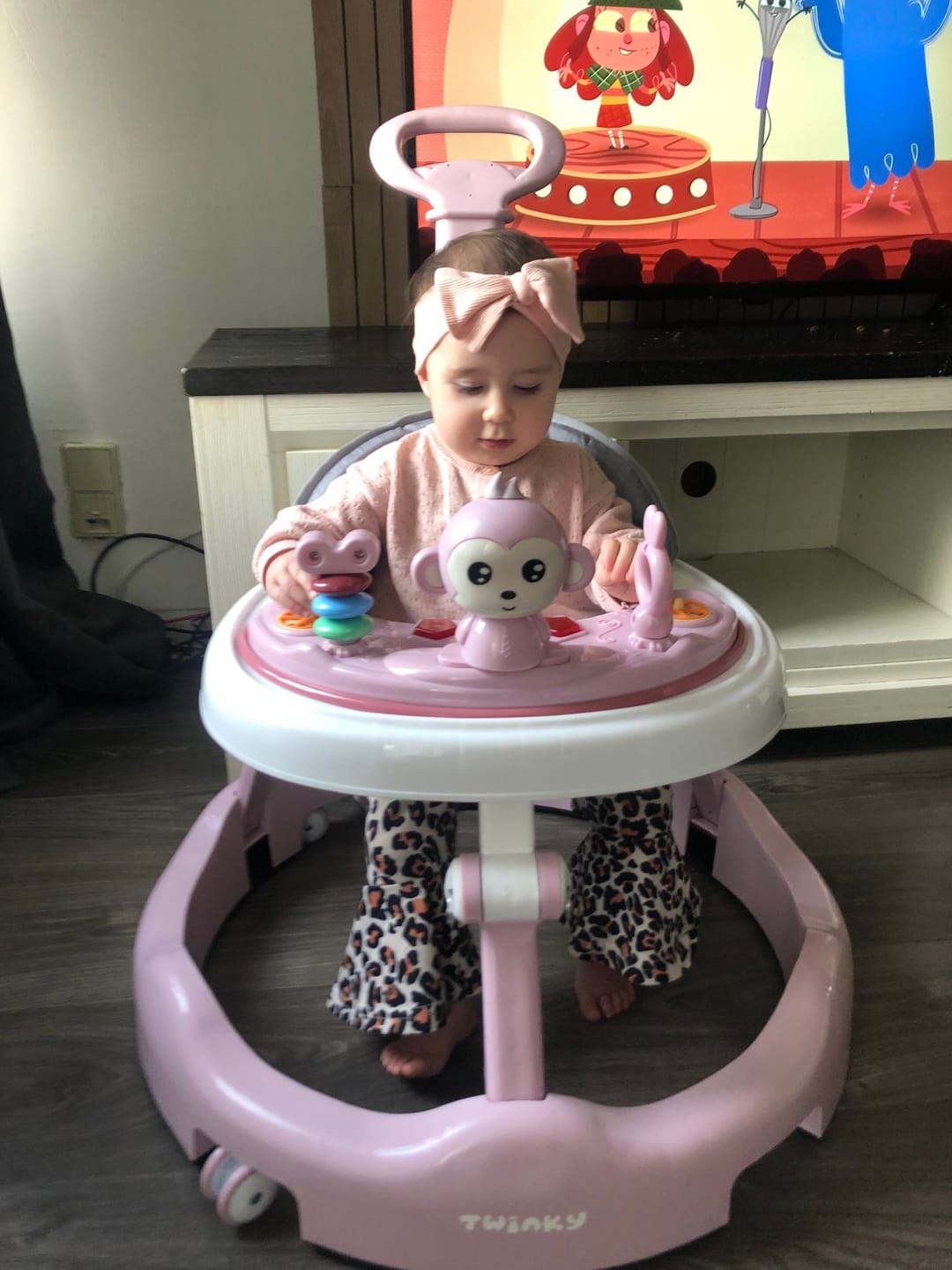 Customer photo review of Twinky Loopstoel Baby - Roze