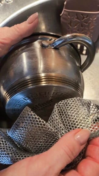 Customer photo review of Magic Dishcloth