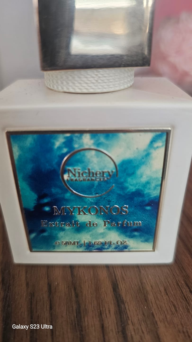 Customer photo review of Nichery Mykonos Extrait de Parfum - Unisex 50ml