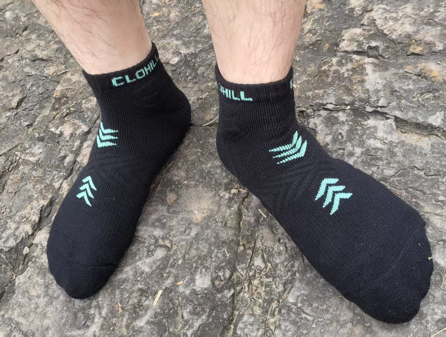 Customer photo review of Ankle Socks 4 Pack
