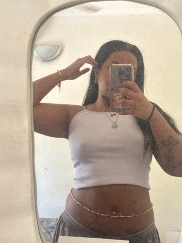 Customer photo review of Majesty African Lux Waist Beads