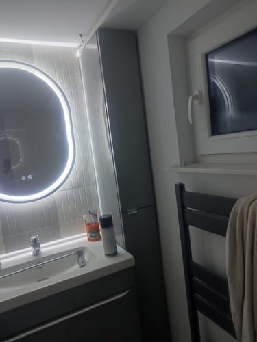Customer photo review of Oglinda LED Ovala 60x80cm Functie Dezaburire si Touch J20