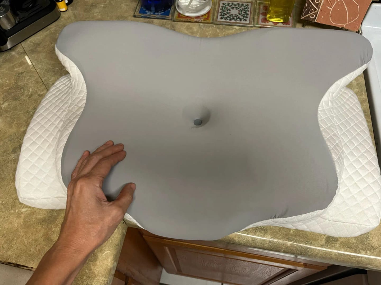 Customer photo review of Premium Pain Relief Pillow™