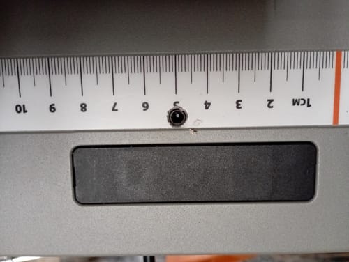 Customer photo review of Scie à onglet avec table 210mm Evolution R210MTS-G2 210mm avec Lame multi-matériaux TCT