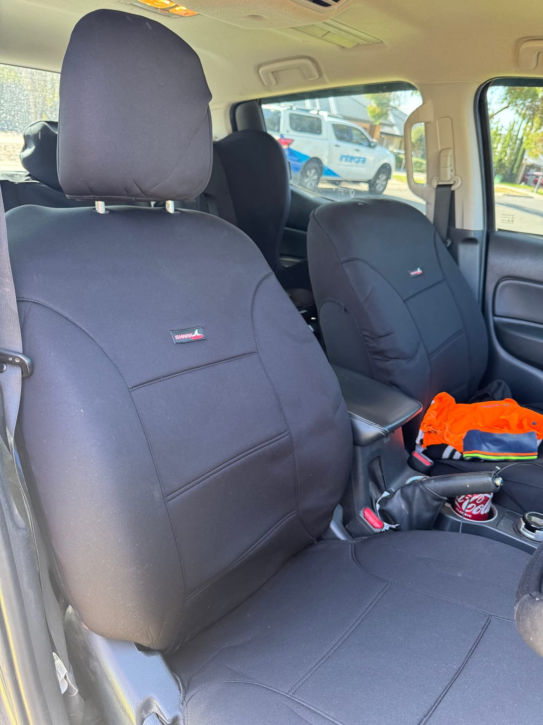 Customer photo review of Sharkskin Seat Covers for Mitsubishi Triton MQ/MR (01/2015-12/2023)