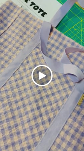 Customer video review of Mule Tote | Sewing Pattern by KATM ~ Digital PDF Pattern