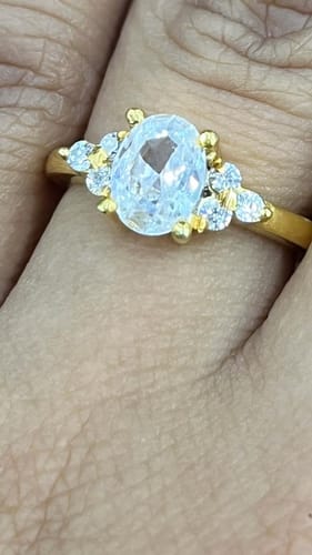 Customer photo review of 1.5ct Lucerne Engagement Ring