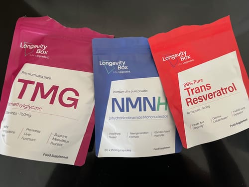 Customer photo review of Pure Trans Resveratrol Supplement Capsules