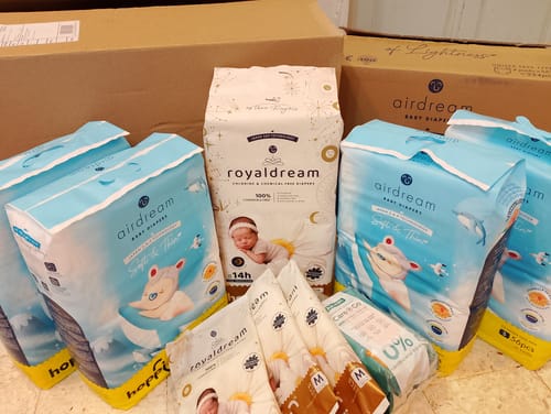Customer photo review of [Trial Pack] RoyalDream Diapers 100% 7 Chemicals-Free