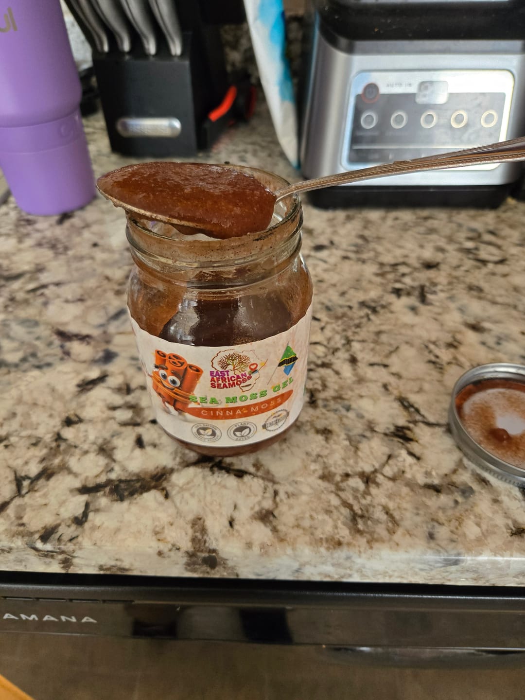 Customer photo review of CINNA-MOSS East African Sea Moss Gel (16oz jar)