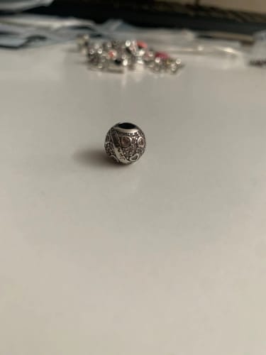 E. A. review of 925 Sterling Silver Birthstone Hearts Charm image 1 out of 1