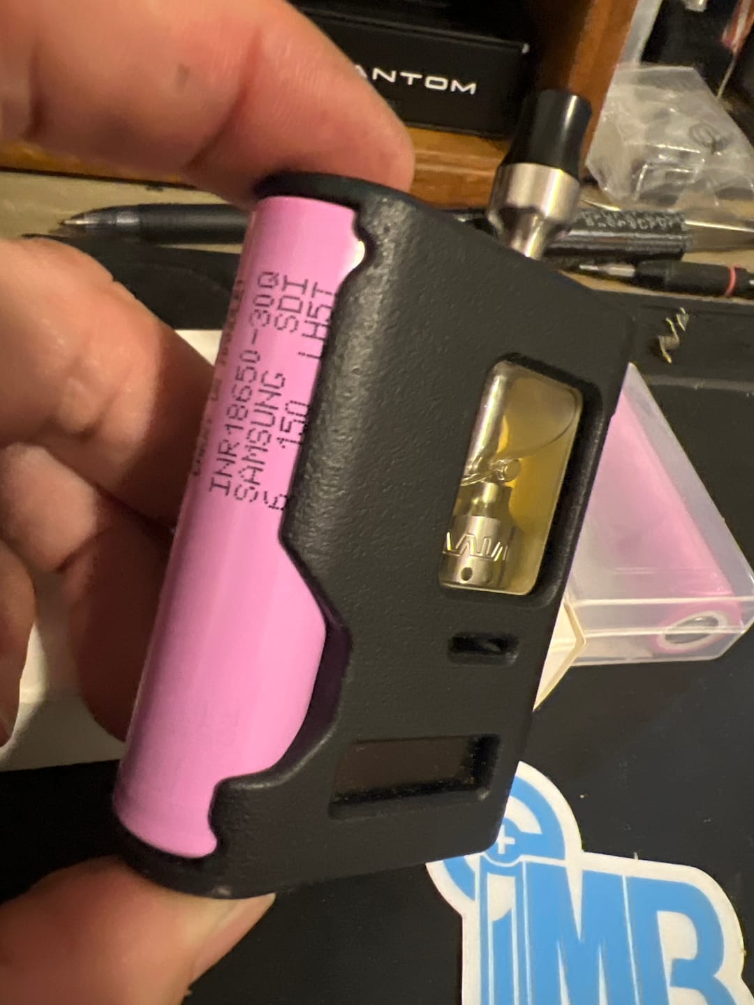 Customer photo review of Samsung 30Q 18650 3000mAh 15A Battery
