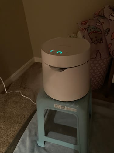 Customer photo review of Carepod One - Stainless Steel Humidifier