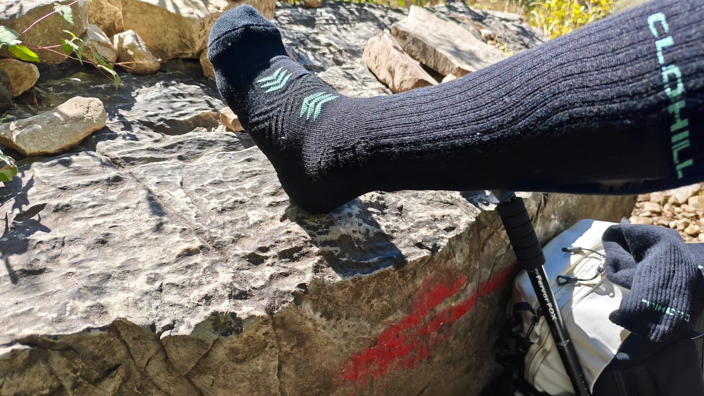 Customer photo review of Knee High Socks 4 Pack