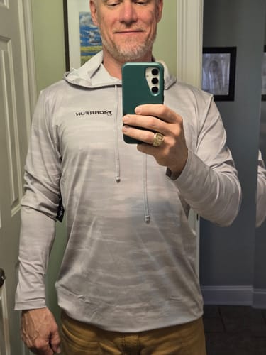 Customer photo review of Custom Low Pro Tech Hooded T-Shirt - ANETIK