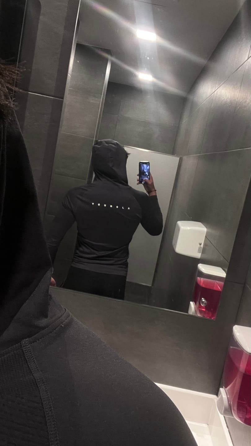 Customer photo review of 832 -  SuperVillain Compression Hoodies