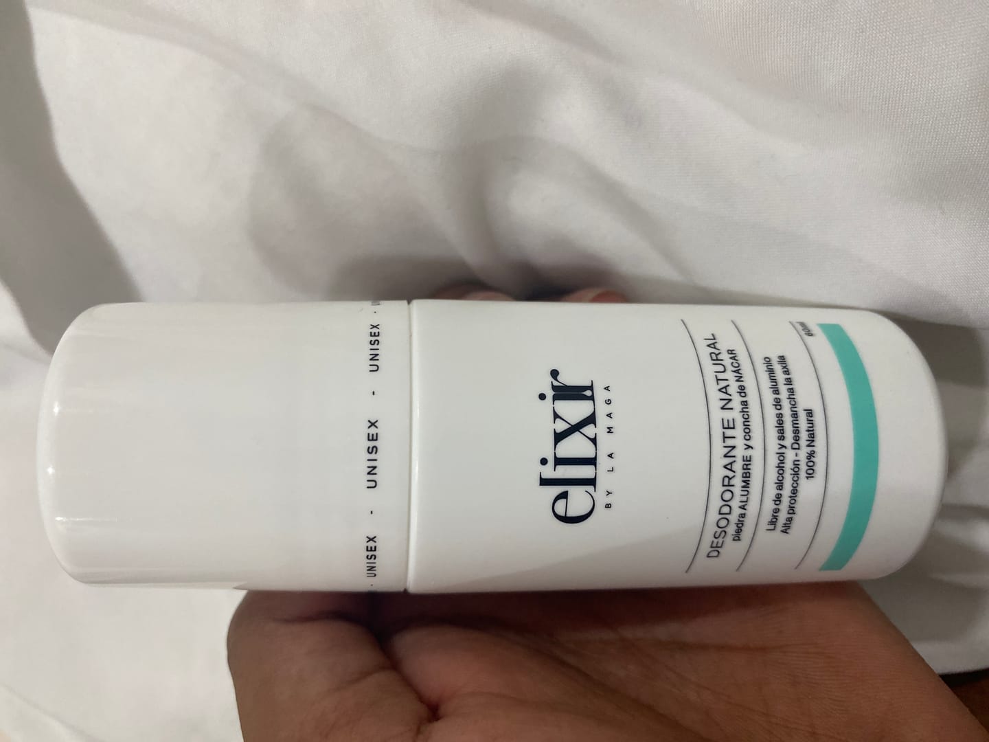 Customer photo review of Desodorante Natural Unisex