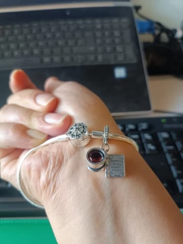 D. S. review of 925 Sterling Silver Coffee And Book Charm image 1 out of 1