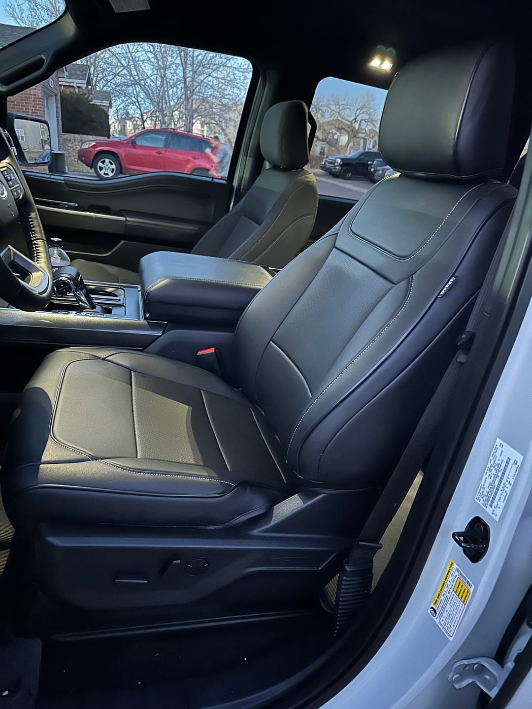 Customer photo review of 2021+ Ford F-150 / 23+ F-250 F-350 Custom Seat Covers