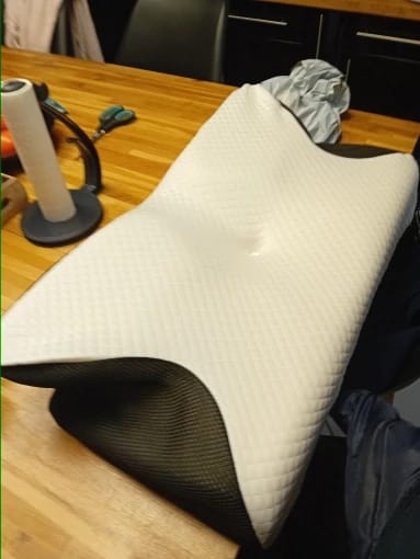 Customer photo review of Premium Pain Relief Pillow™