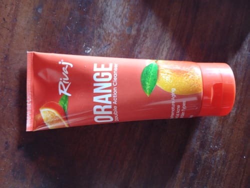 Customer photo review of Orange Double Action Cleanser 200ml