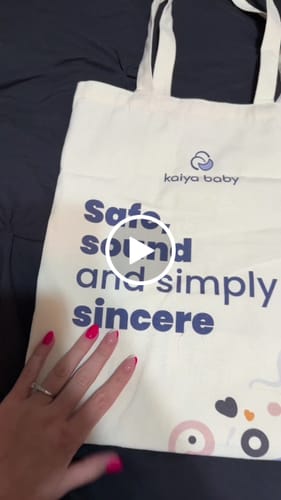 Customer video review of Organic Cotton & Camel Wool Long Sleeve Sleep Sack 1.0 TOG - Pink Sky