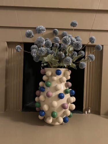 Customer photo review of Faux Kiku Flower - Livid (10 Stems / 50 Heads)