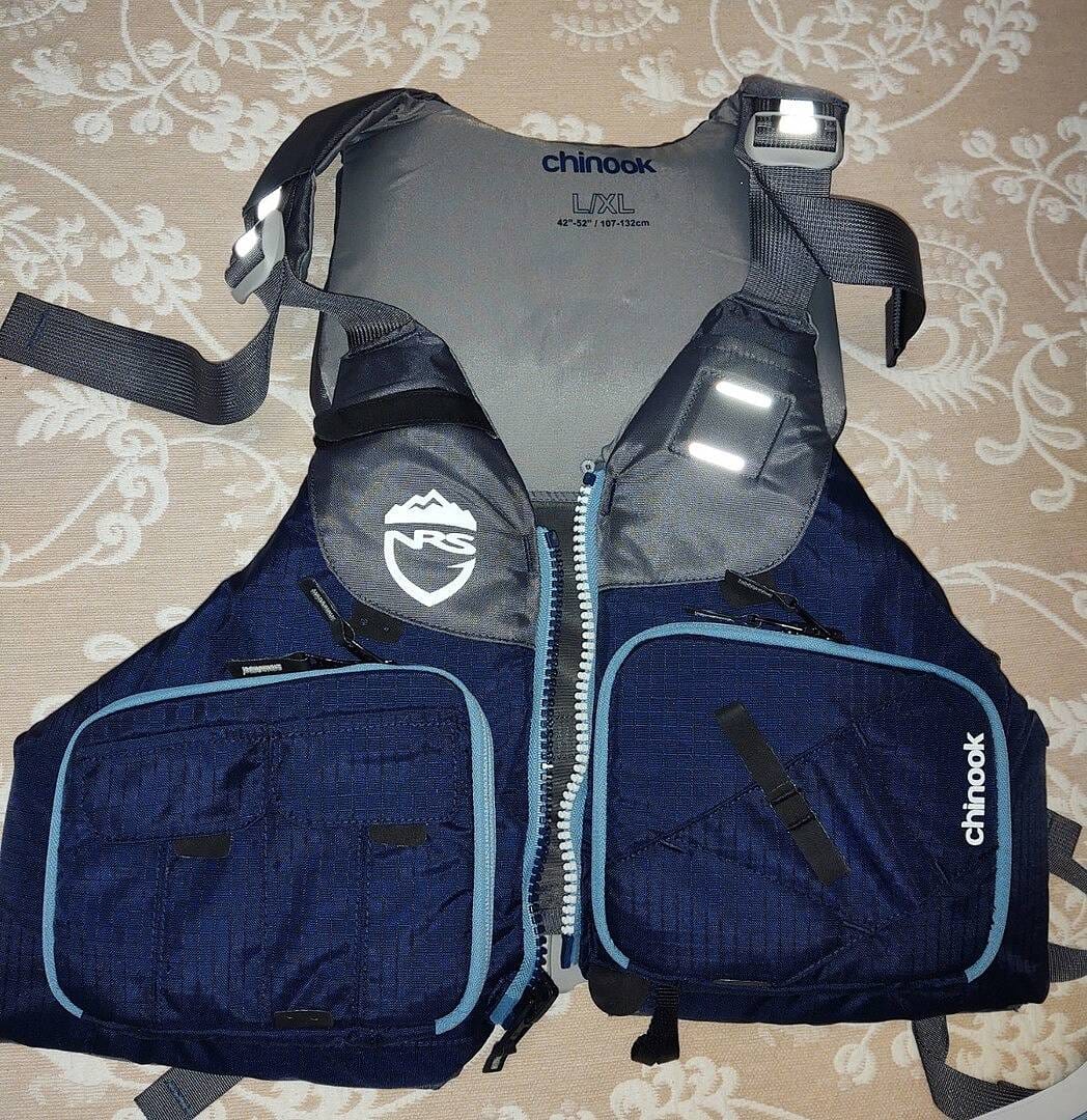 Customer photo review of NRS Chinook Fishing PFD